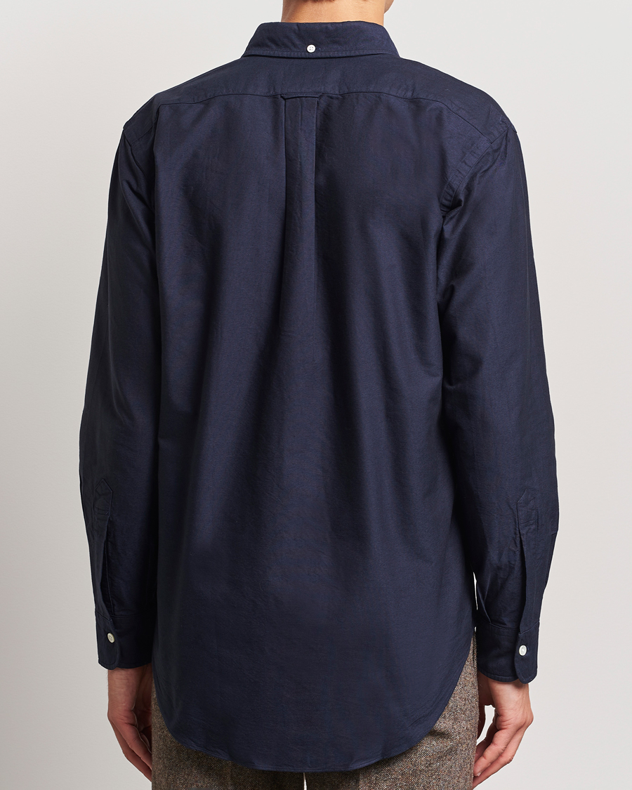 Mies | Kauluspaidat | Kamakura Shirts | Vintage Ivy Oxford Button Down Shirt Navy