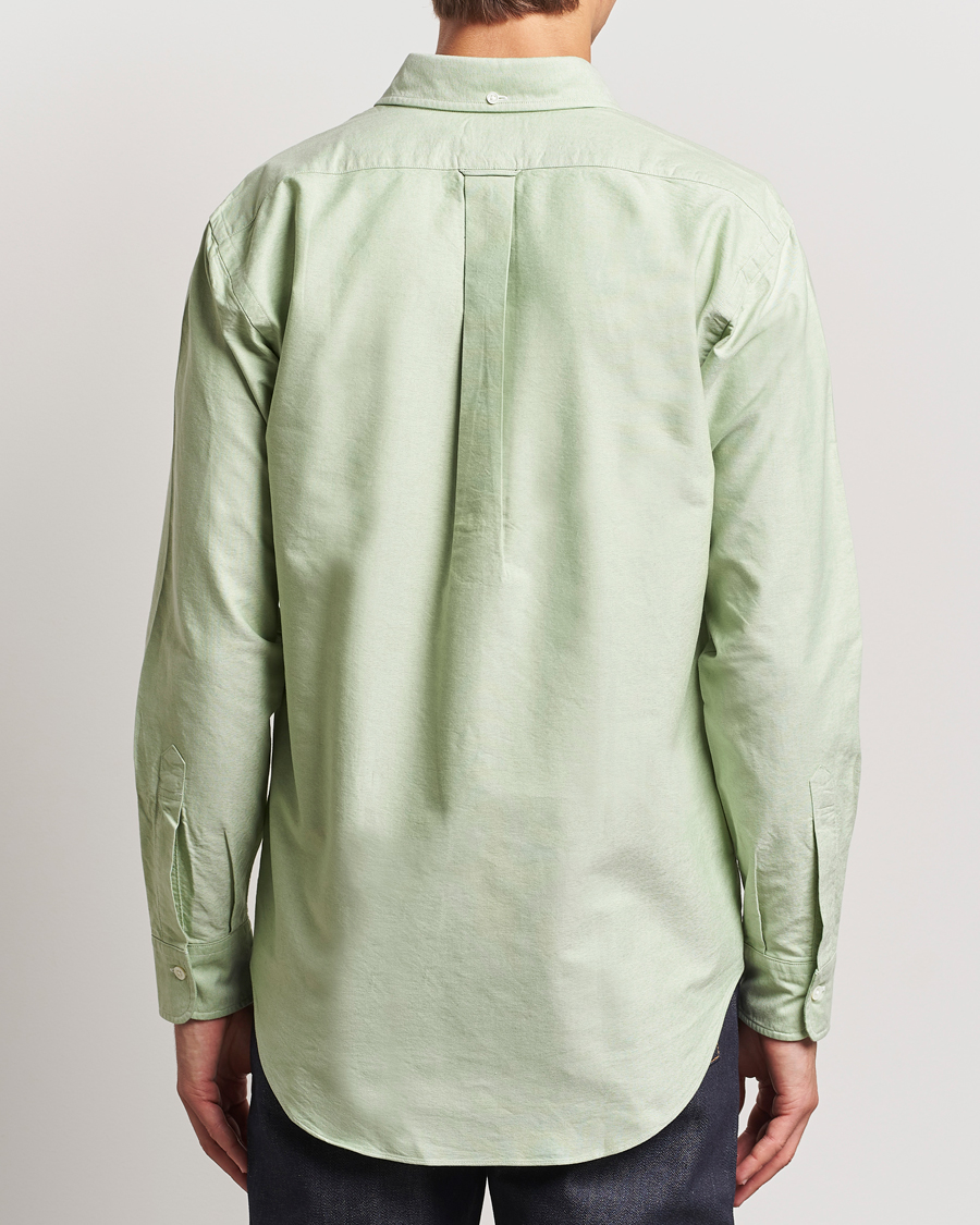 Mies | Kauluspaidat | Kamakura Shirts | Vintage Ivy Oxford Button Down Shirt Green