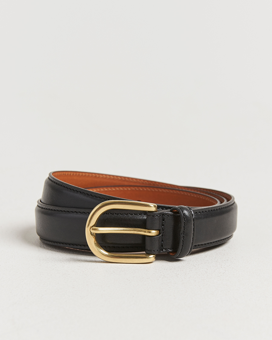 Mies | Vyöt | Kamakura Shirts | Vintage Ivy Horseshoe Buckle Belt Black