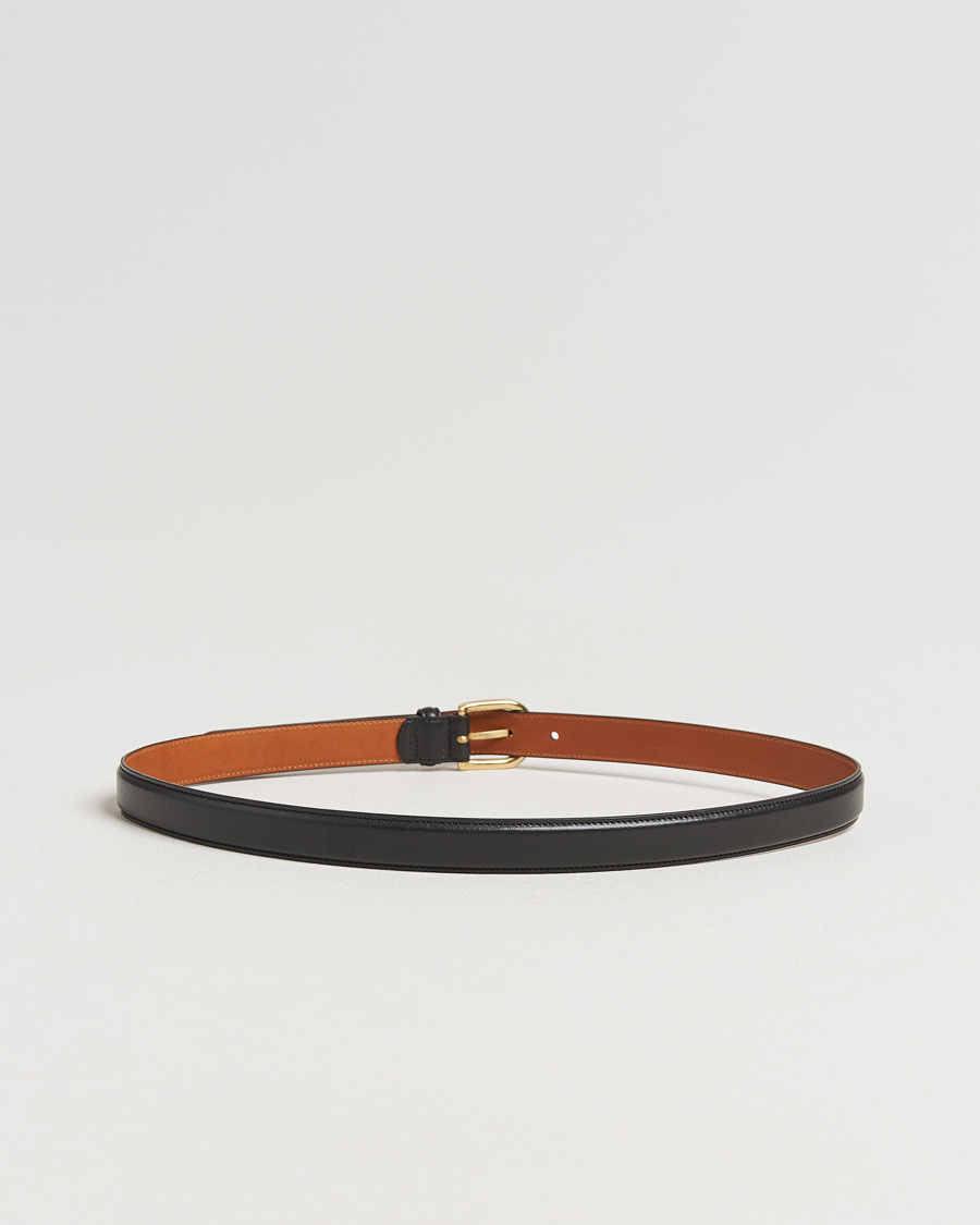 Mies | Vyöt | Kamakura Shirts | Vintage Ivy Horseshoe Buckle Belt Black