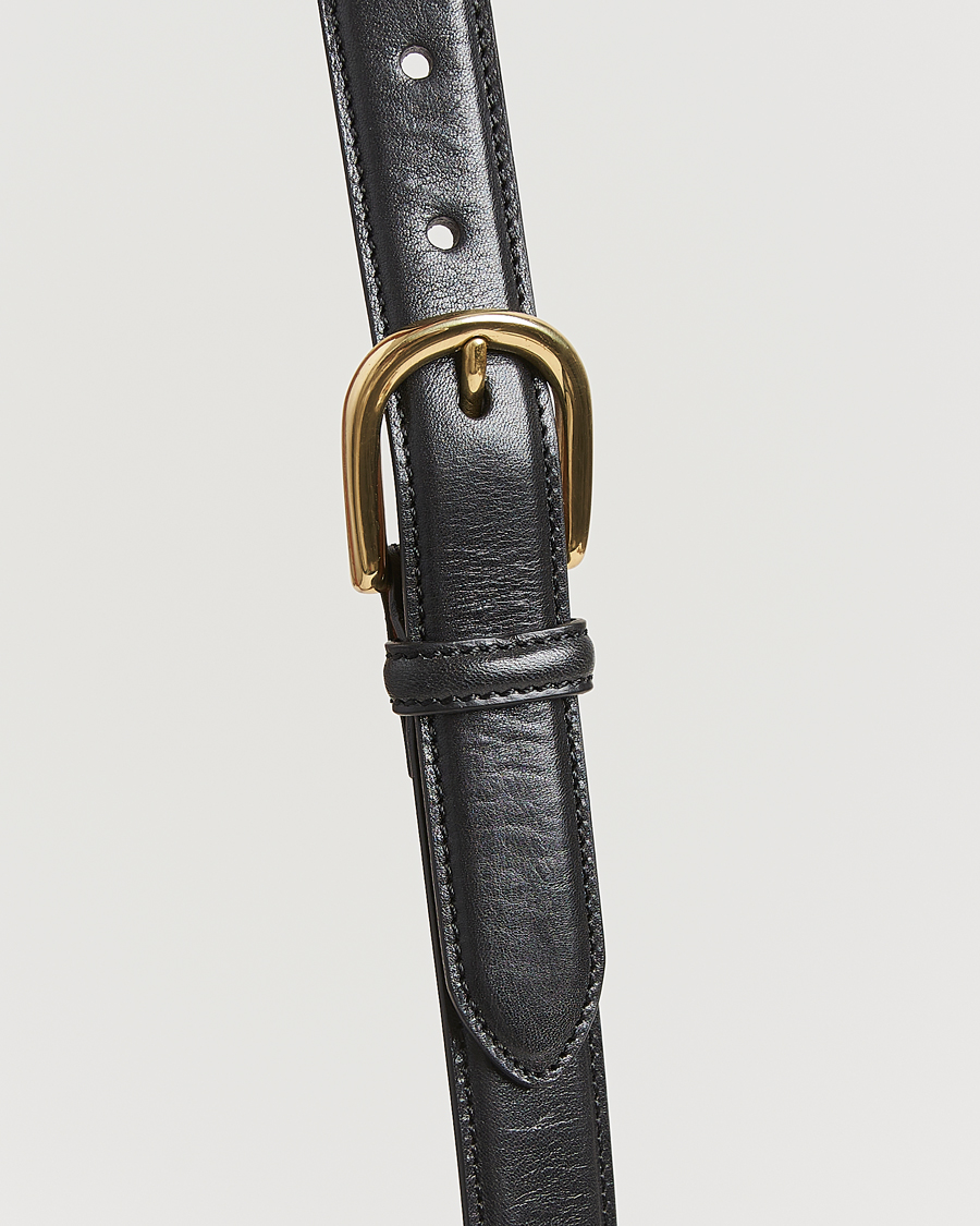 Mies | Vyöt | Kamakura Shirts | Vintage Ivy Horseshoe Buckle Belt Black