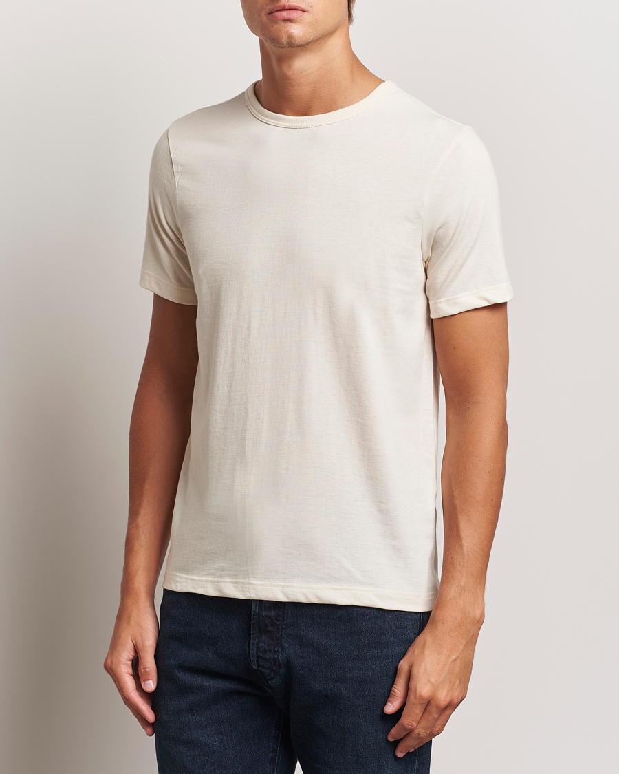 Mies | T-paidat | Merz b. Schwanen | 1950s Classic Loopwheeled T-shirt Nature