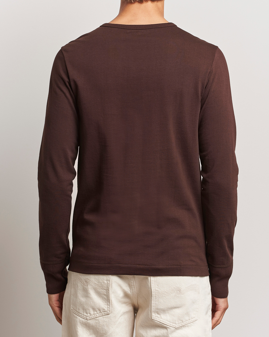 Mies | Puserot | Merz b. Schwanen | Classic Organic Cotton Henley Coffee