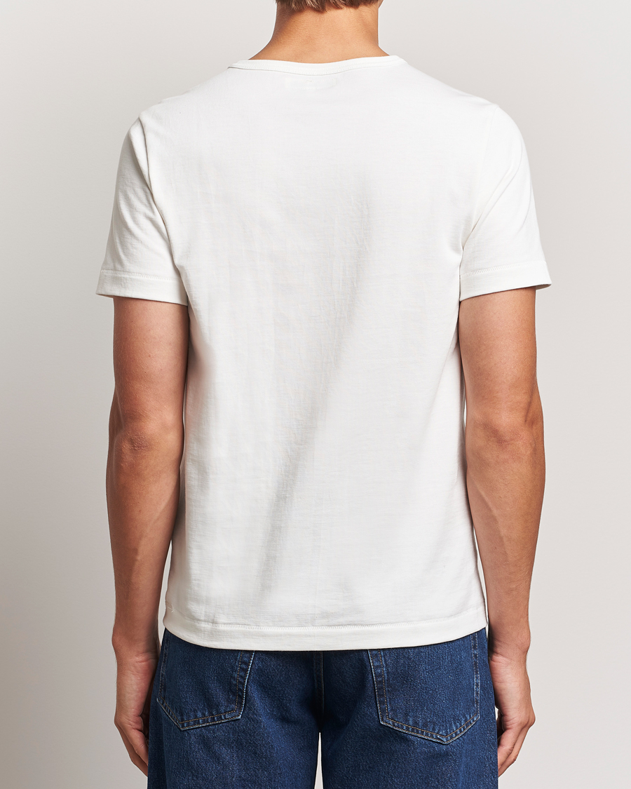 Mies | T-paidat | Merz b. Schwanen | Classic Fit Loopwheeled T-Shirt White