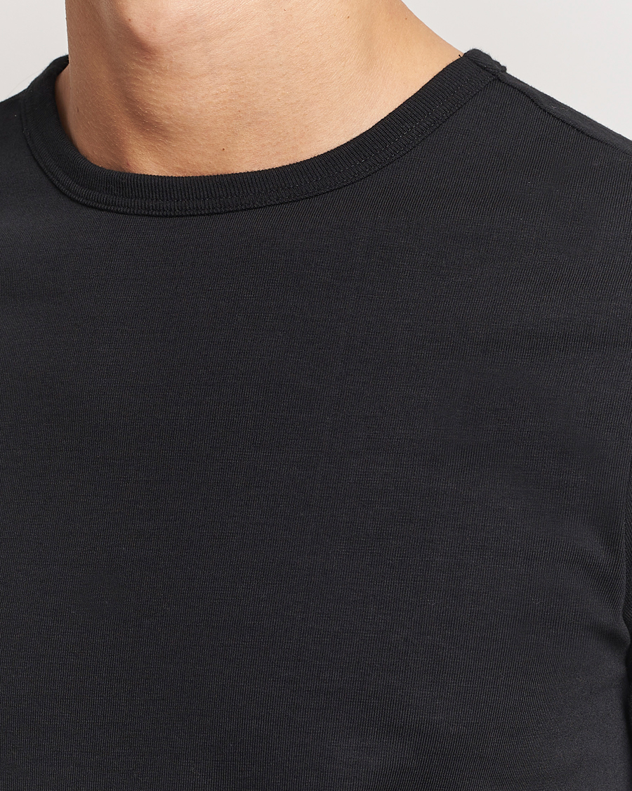 Mies | T-paidat | Merz b. Schwanen | Classic Fit Loopwheeled T-Shirt Black