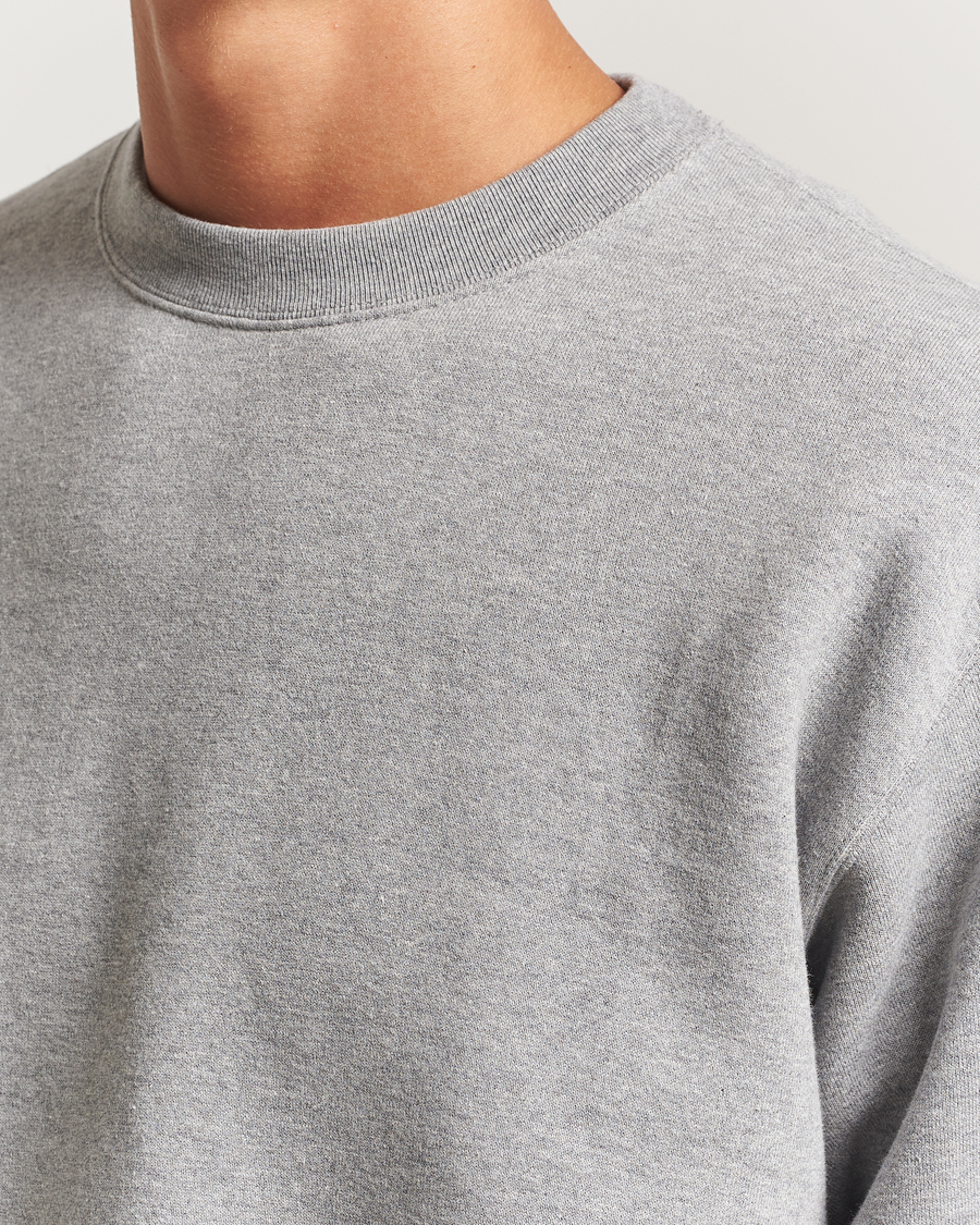 Mies | Puserot | BEAMS PLUS | Japanese Cotton Sweatshirt Heather Grey