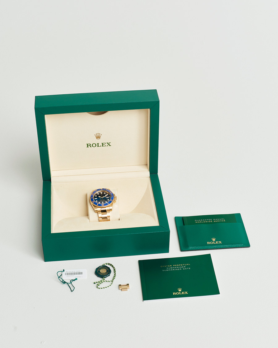 Mies | Rolex Pre-Owned Submariner Date 18K 116618LB Gold | Rolex Pre-Owned | Submariner Date 18K 116618LB Gold