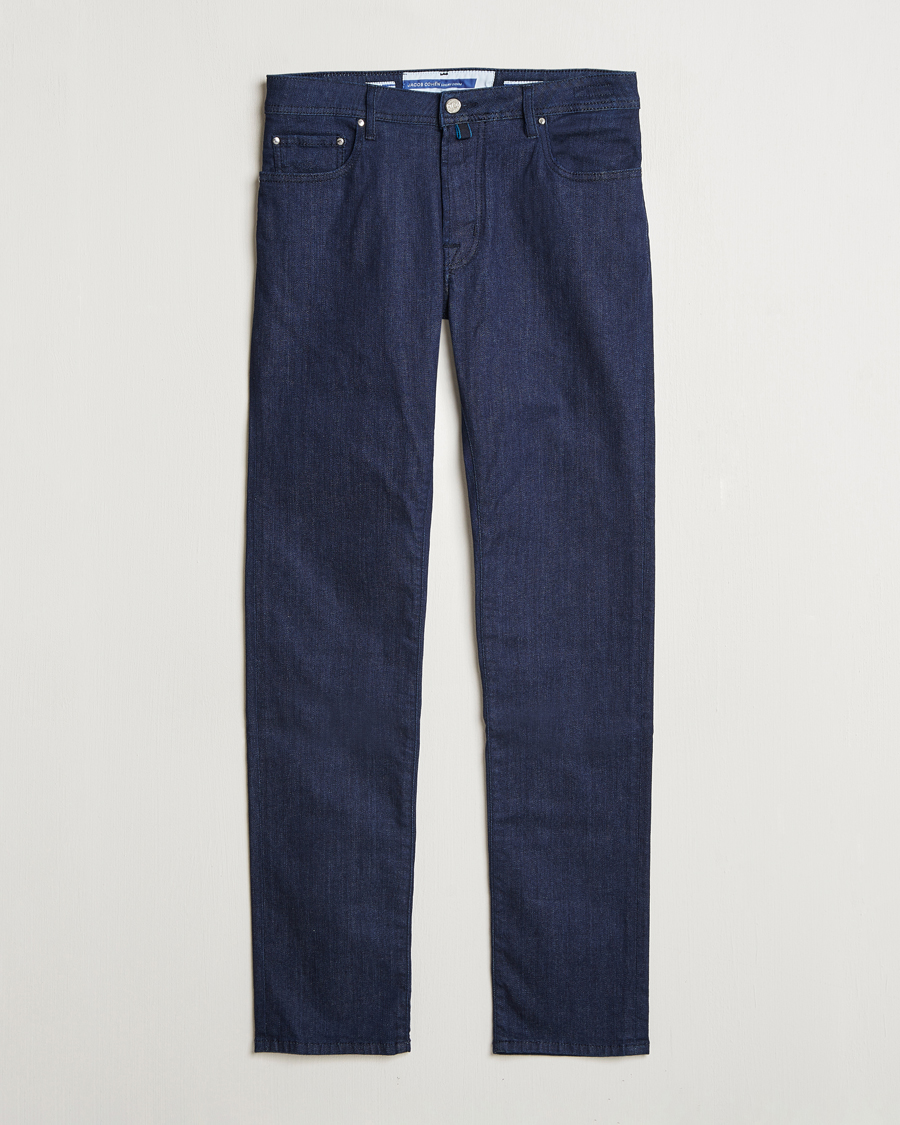 Mies | Farkut | Jacob Cohën | Bard 688 Slim Fit Stretch Jeans Dark Tonal Wash
