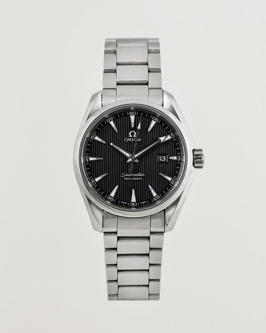 Mies | Omega Pre-Owned Seamaster Aqua Terra Silver | Omega Pre-Owned | Seamaster Aqua Terra Silver