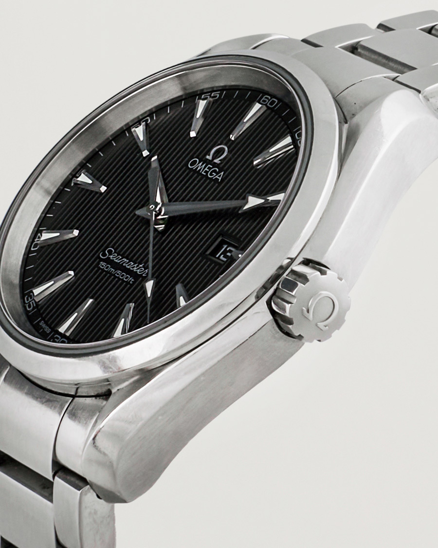 Mies | Omega Pre-Owned Seamaster Aqua Terra Silver | Omega Pre-Owned | Seamaster Aqua Terra Silver