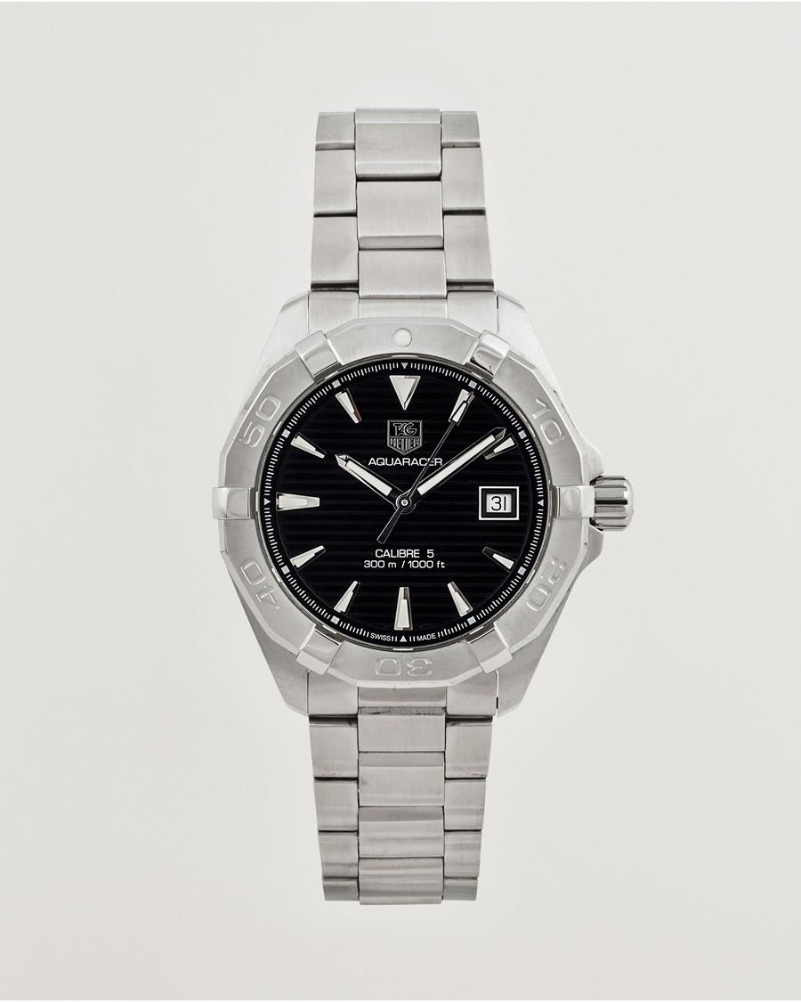 Mies | Tag Heuer Pre-Owned Aquaracer Caliber 5 Silver | Tag Heuer Pre-Owned | Aquaracer Caliber 5 Silver