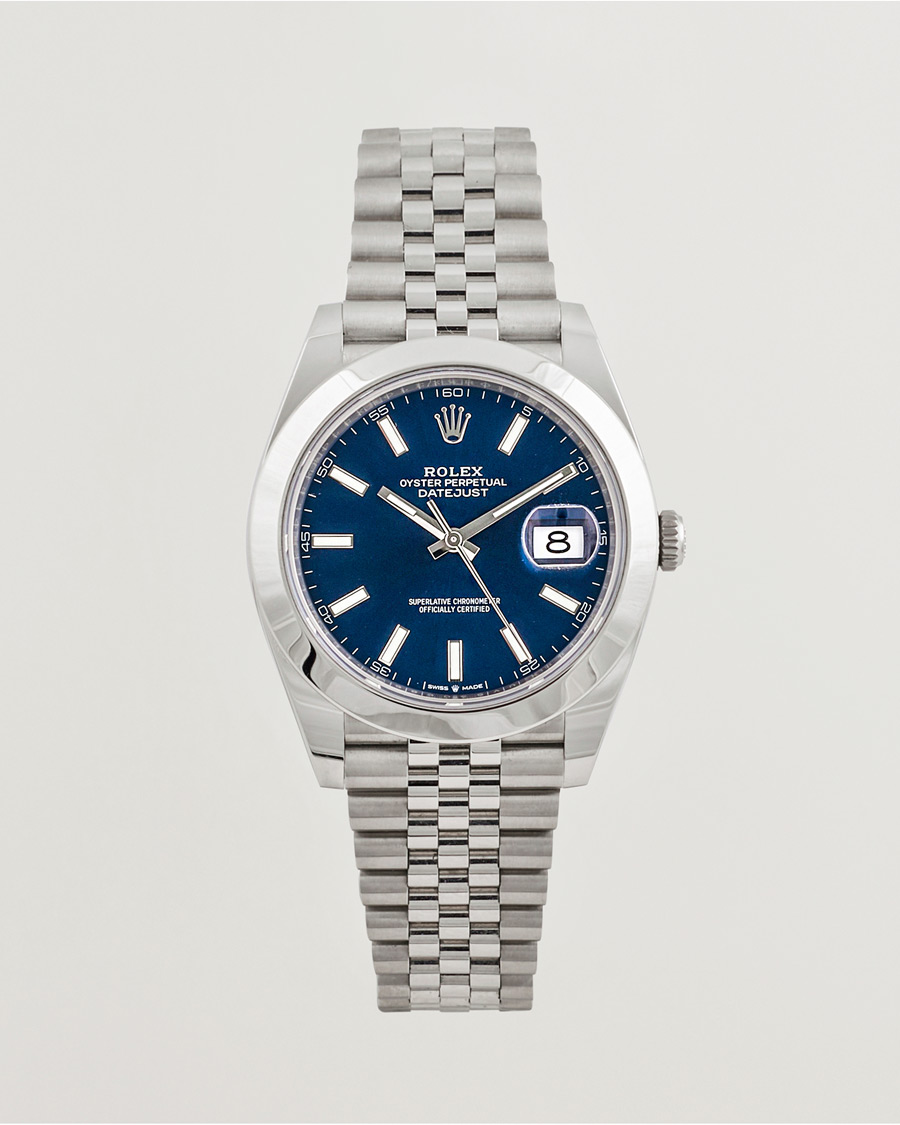 Mies | Rolex Pre-Owned Datejust 41 Silver | Rolex Pre-Owned | Datejust 41 Silver
