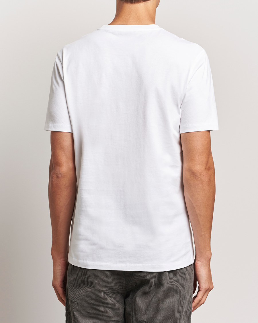 Mies | T-paidat | A Day's March | Midweight T-Shirt White