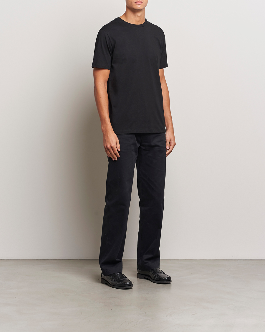 Mies | T-paidat | A Day's March | Midweight T-Shirt Black