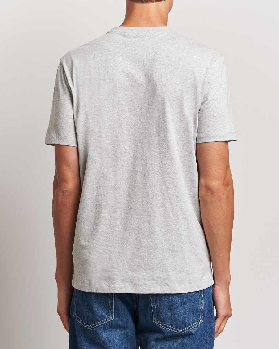 Mies | T-paidat | A Day's March | Midweight T-Shirt Grey Melange