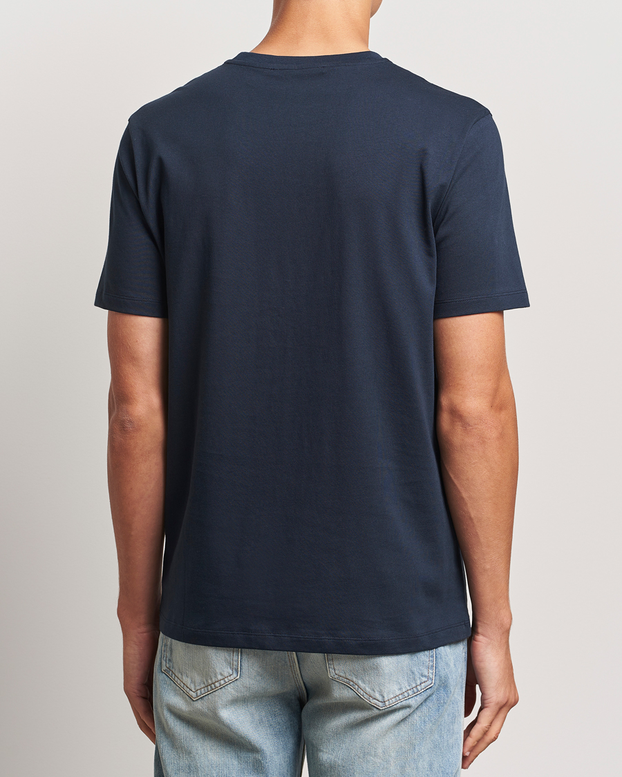 Mies | T-paidat | A Day's March | Midweight T-Shirt Navy