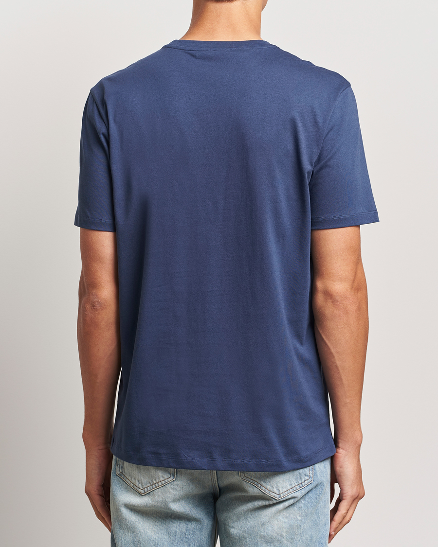 Mies | T-paidat | A Day's March | Midweight T-Shirt Brewers Blue
