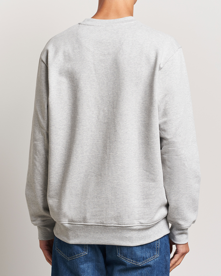 Mies | Puserot | A Day's March | Etienne Sweatshirt Grey Melange