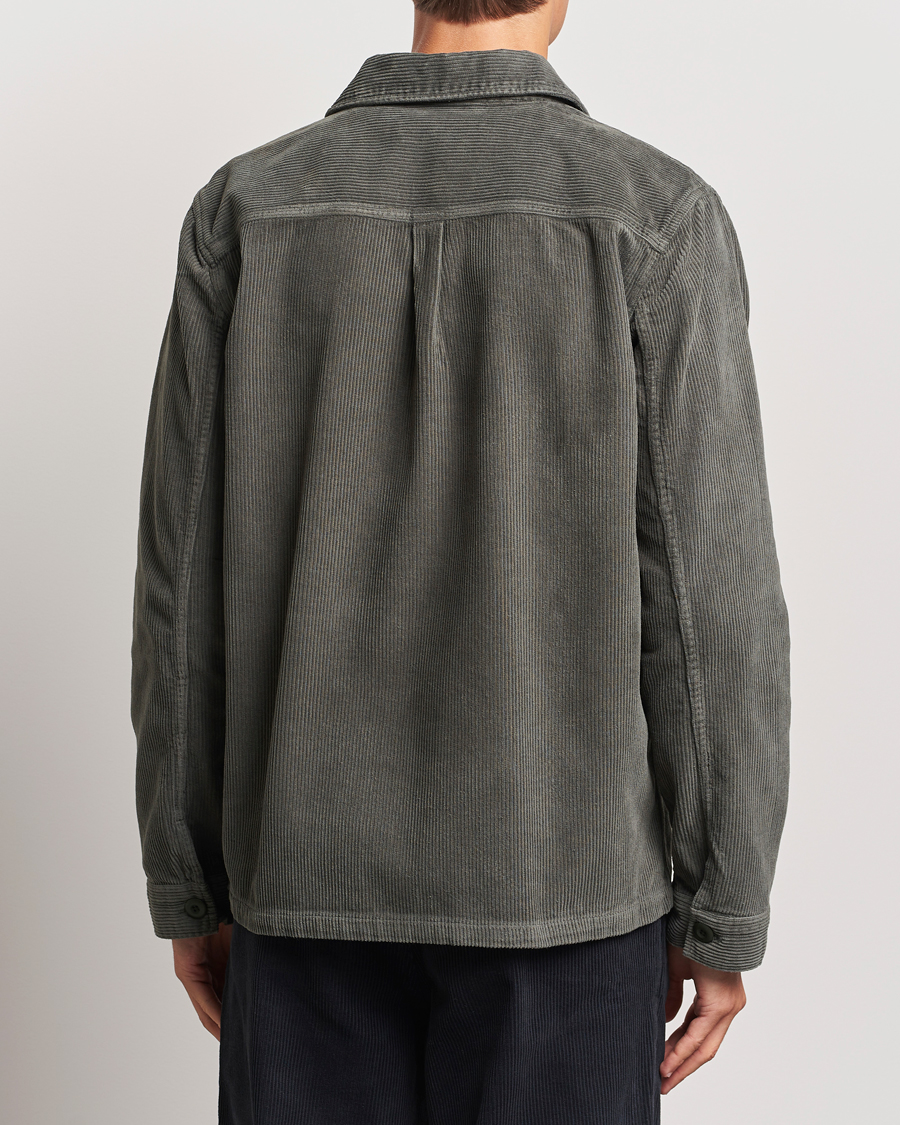 Mies | Kauluspaidat | A Day's March | Telford Corduroy Overshirt Olive