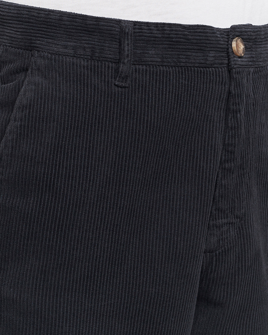 Mies | Housut | A Day's March | Redwood Corduroy Trousers Black