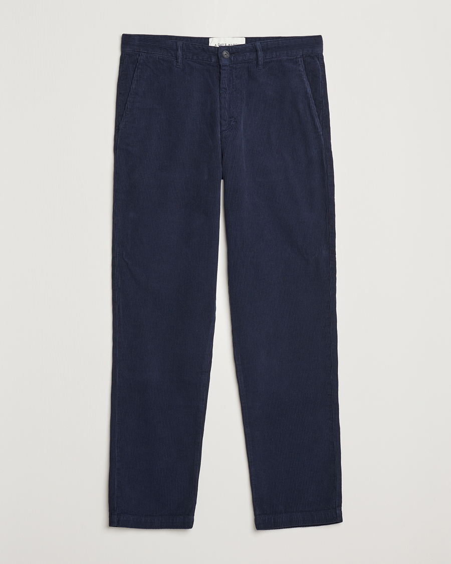 Mies | Housut | A Day's March | Miller Corduroy Trousers Navy