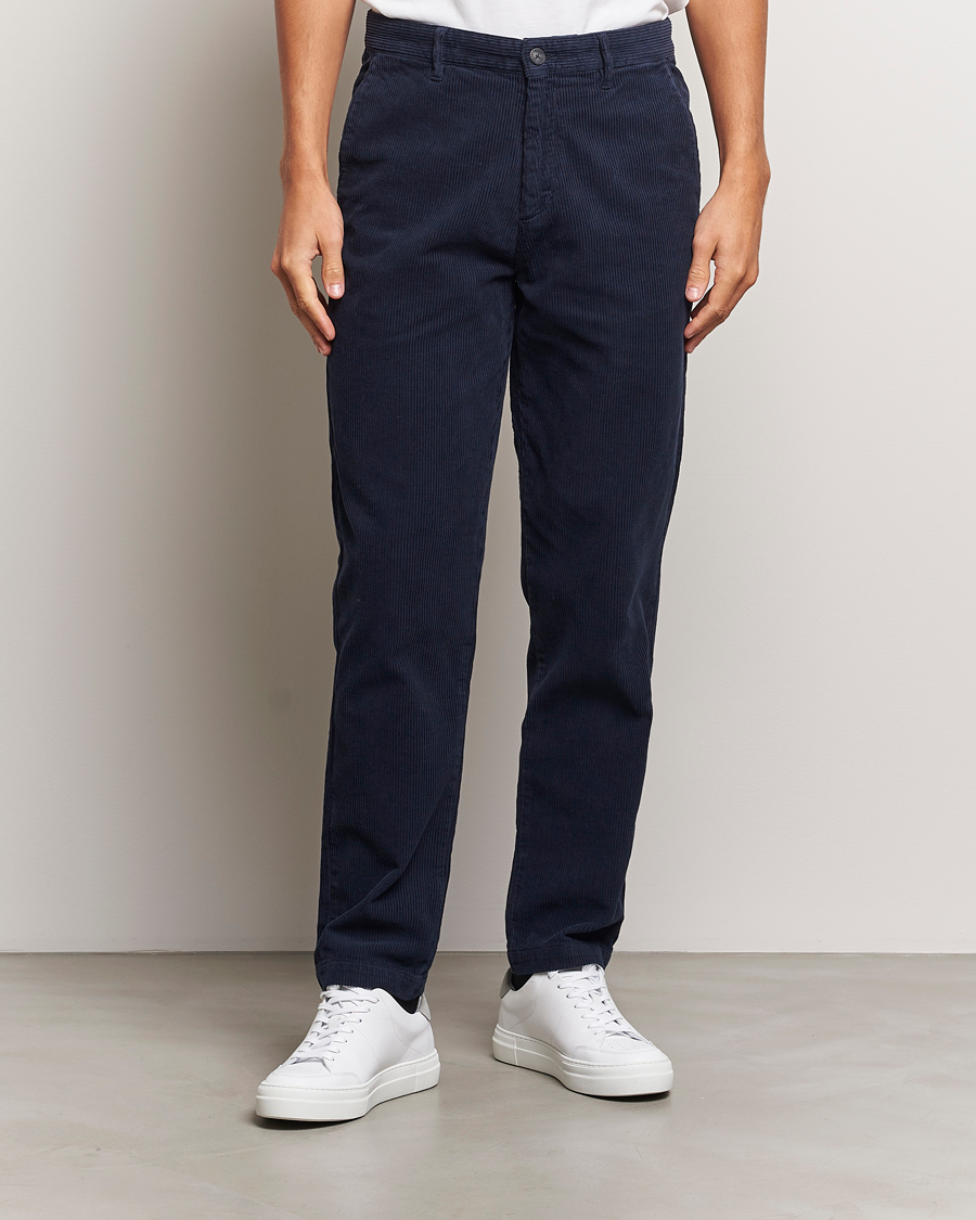 Mies | Housut | A Day's March | Miller Corduroy Trousers Navy