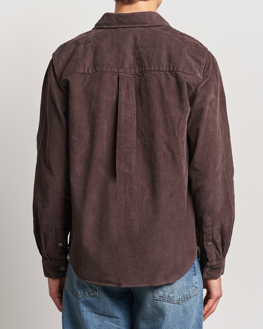 Mies | Kauluspaidat | A Day's March | Denver Corduroy Shirt Chocolate