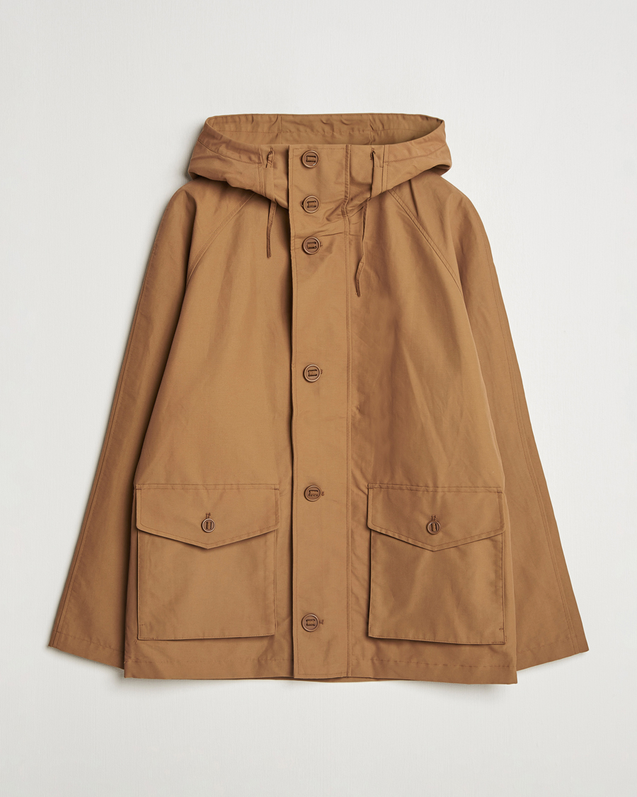 Mies | Takit | A Day's March | Port Short Nylon Parka Dijon