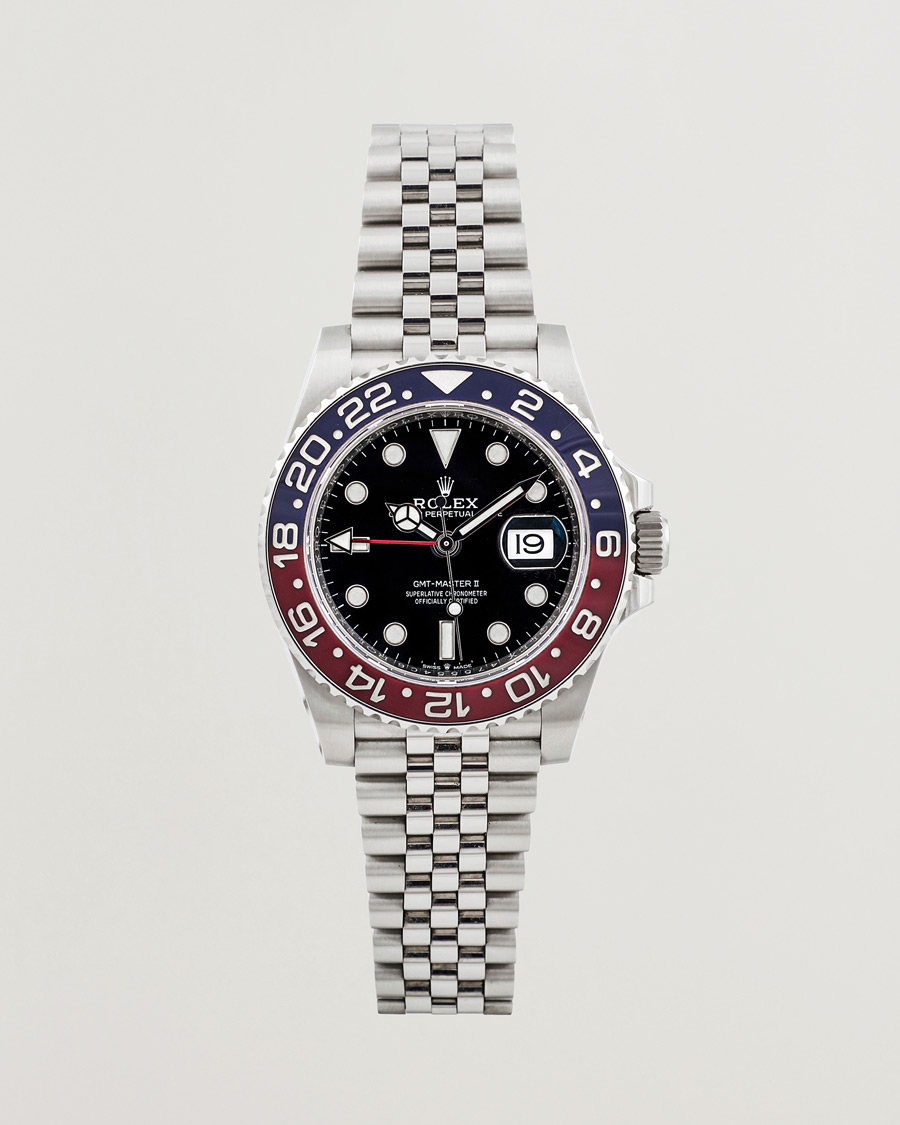 Mies | Rolex Pre-Owned GMT-MASTER II Silver | Rolex Pre-Owned | GMT-MASTER II Silver