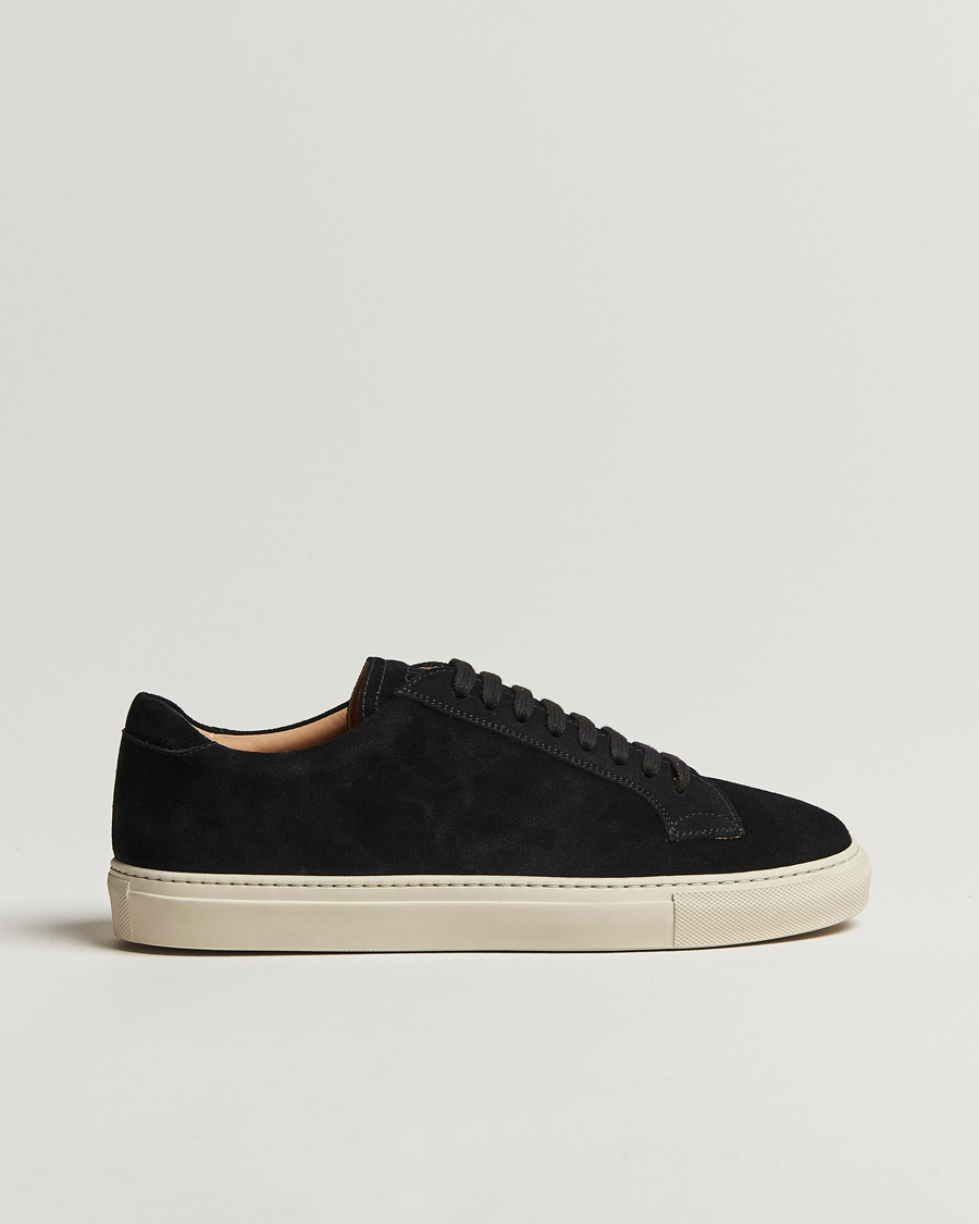 Mies | Tennarit | Sweyd | 055 Suede Sneaker Black