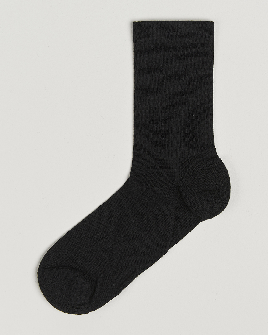Mies | Alusvaatteet | Sweyd | Crew Cotton Socks Black