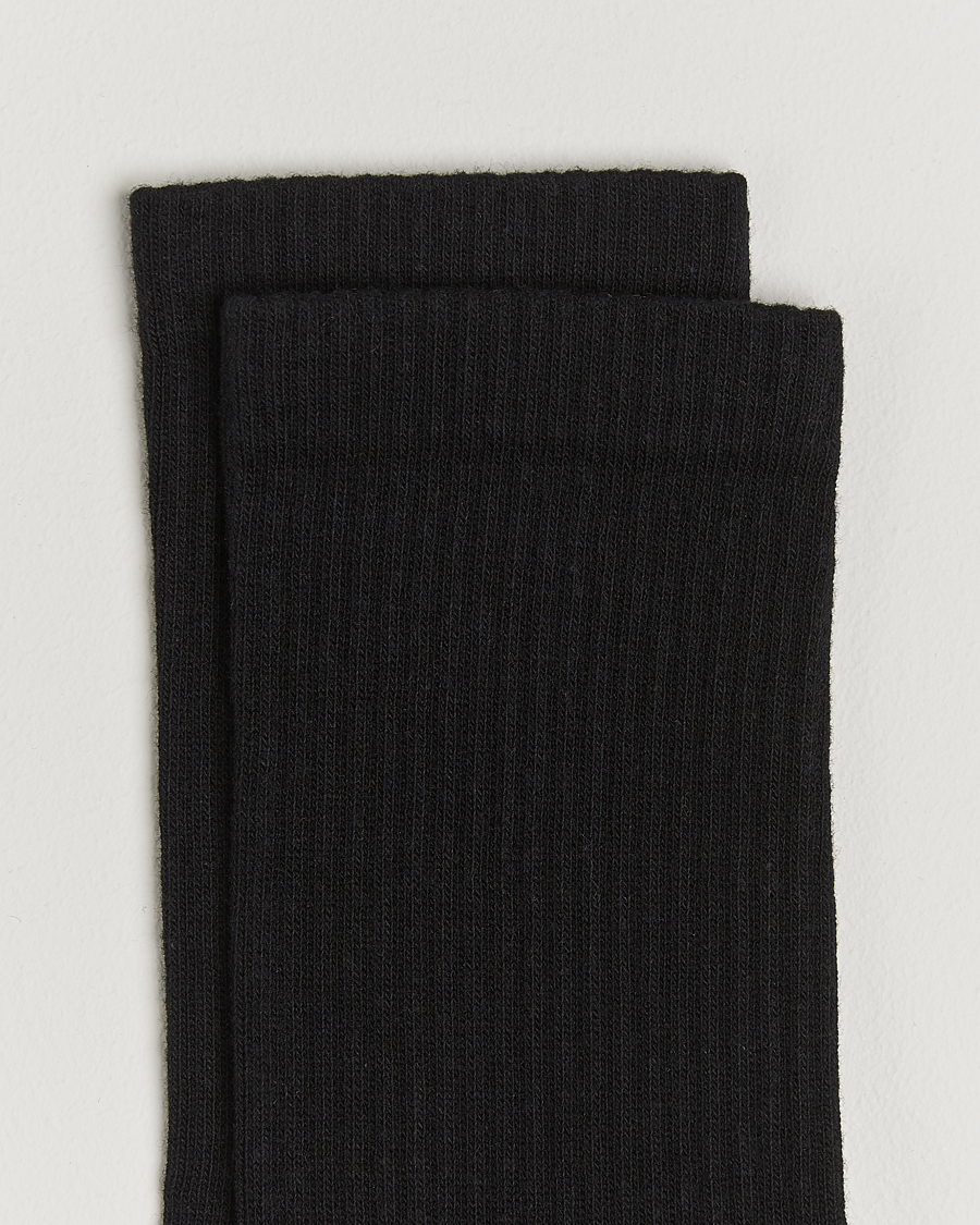 Mies | Alusvaatteet | Sweyd | Crew Cotton Socks Black