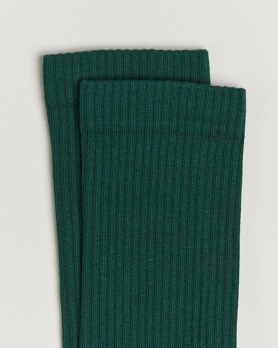 Mies | Alusvaatteet | Sweyd | Crew Cotton Socks Green