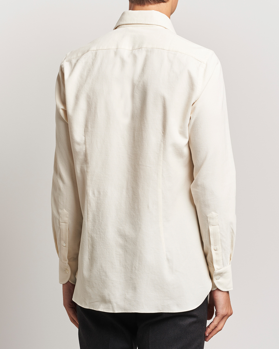 Mies | Kauluspaidat | 100Hands | Japan Corduroy Shirt Off White