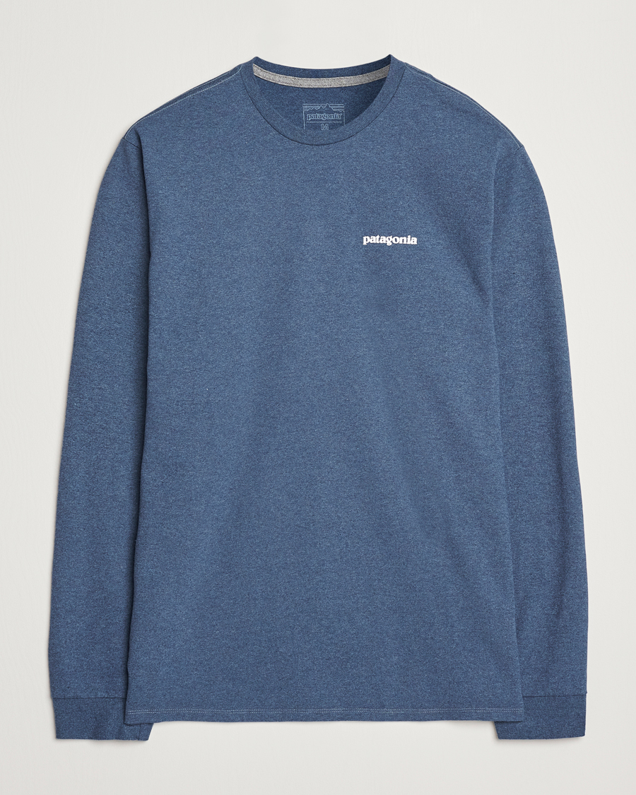 Mies | T-paidat | Patagonia | P-6 Logo Responsibiliti T-Shirt Utility Blue