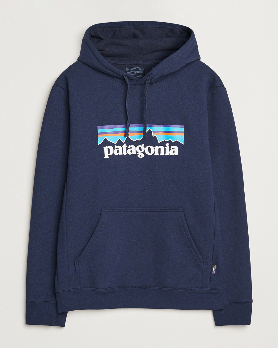 Mies | Puserot | Patagonia | P-6 Logo Uprisal Hoody New Navy