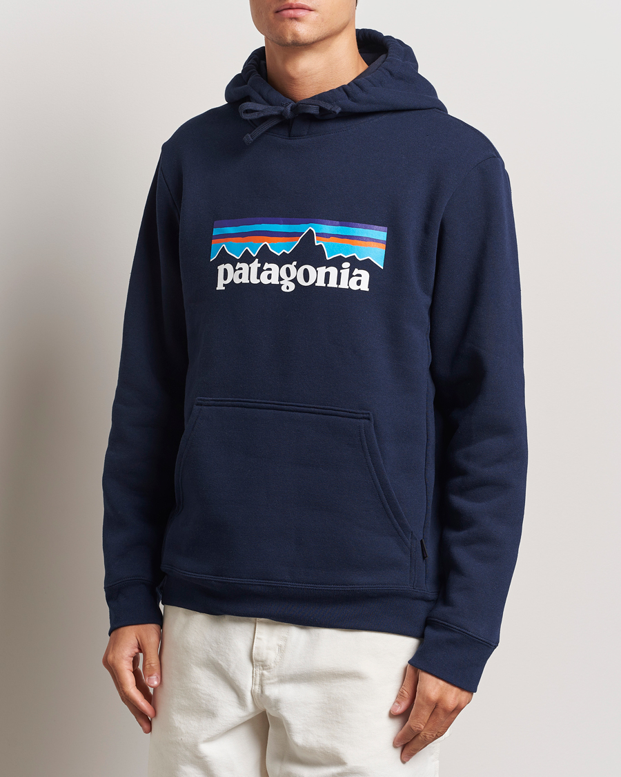 Mies | Puserot | Patagonia | P-6 Logo Uprisal Hoody New Navy