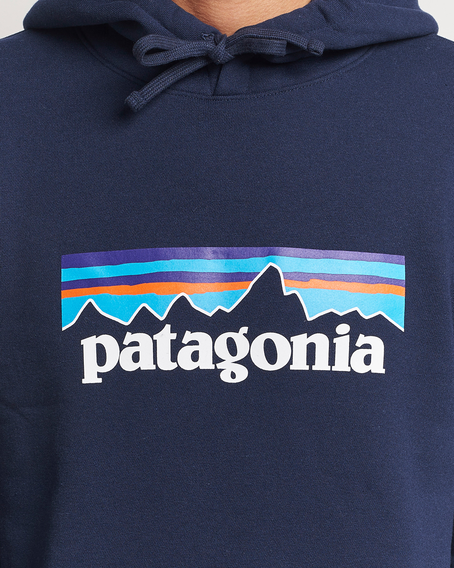 Mies | Puserot | Patagonia | P-6 Logo Uprisal Hoody New Navy