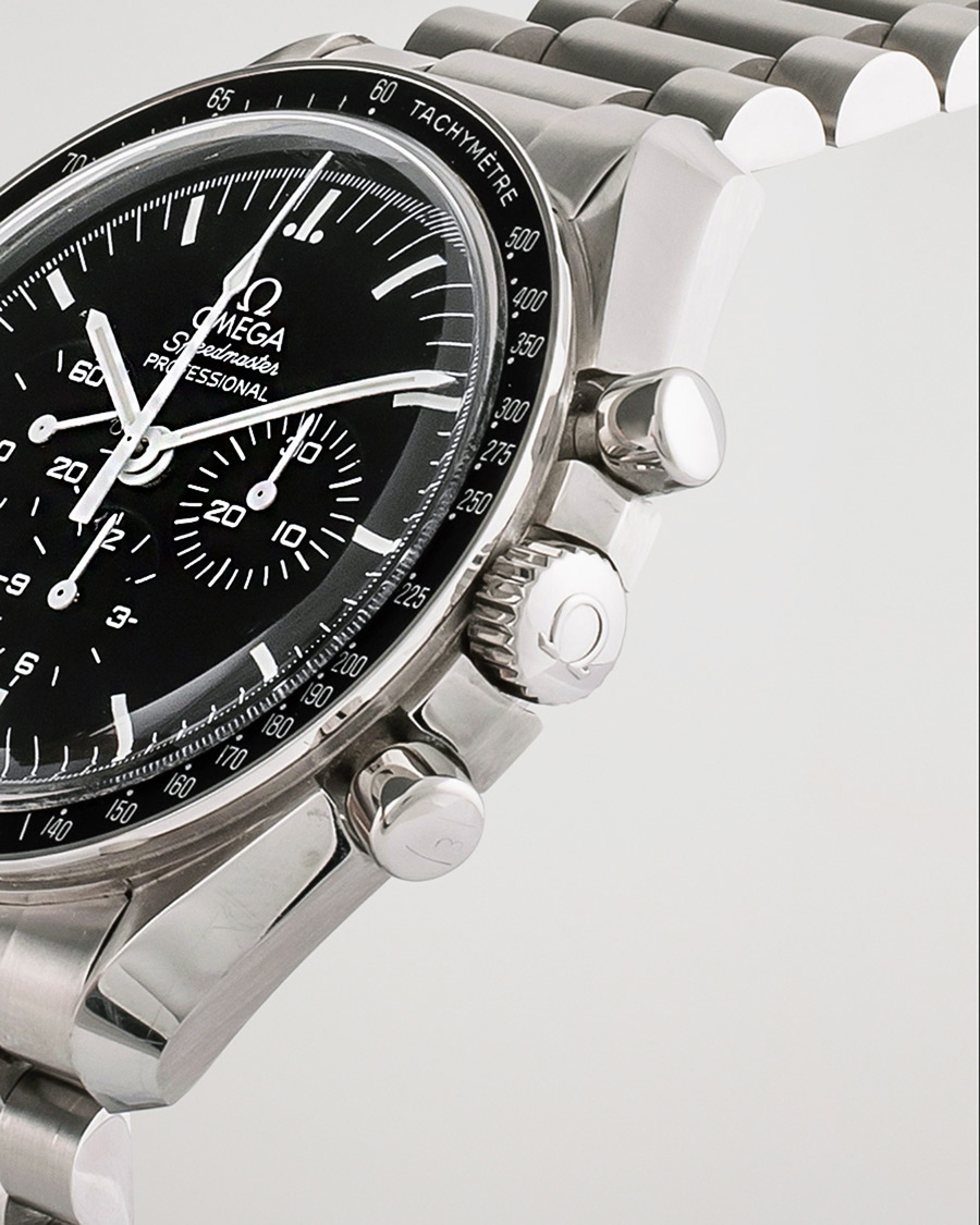 Mies | Omega Pre-Owned Speedmaster Moonwatch PRO 005 Steel Black Silver | Omega Pre-Owned | Speedmaster Moonwatch PRO 005 Steel Black Silver