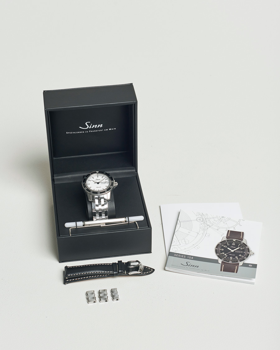 Mies | Sinn Pre-Owned 104 I W Pilot Watch 41mm Silver | Sinn Pre-Owned | 104 I W Pilot Watch 41mm Silver