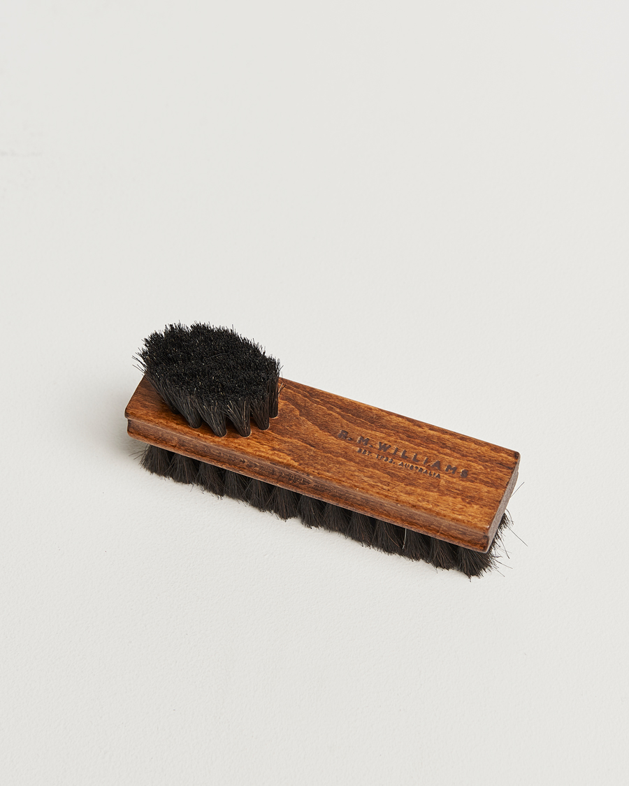 Mies | Kenkien huolto | R.M.Williams | Double Sided Brush Black