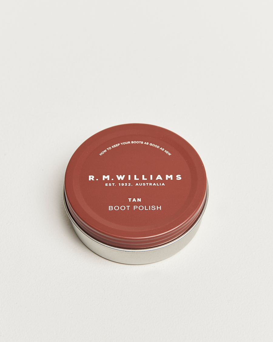 Mies | R.M.Williams Stockman's Boot Polish 70ml Tan | R.M.Williams | Stockman's Boot Polish 70ml Tan