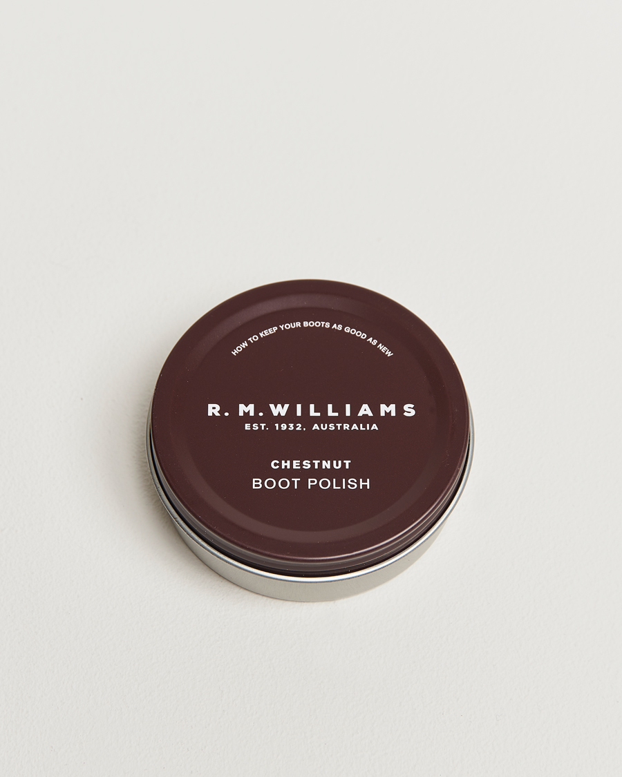 Mies | R.M.Williams Stockman's Boot Polish 70ml Chestnut | R.M.Williams | Stockman's Boot Polish 70ml Chestnut