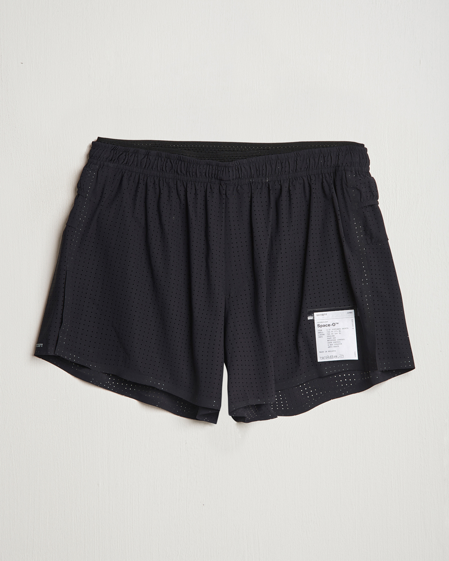 Mies | Shortsit | Satisfy | Space-O 2.5 Distance Shorts Black