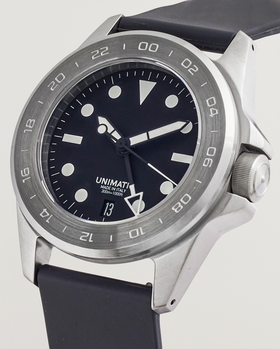Mies | UNIMATIC Modello Quattro GMT Limited Watch Black | UNIMATIC | Modello Quattro GMT Limited Watch Black