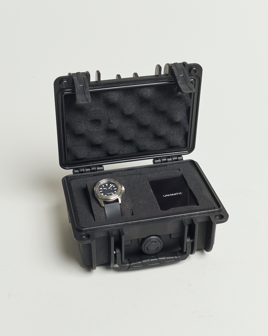 Mies | UNIMATIC Modello Quattro GMT Limited Watch Black | UNIMATIC | Modello Quattro GMT Limited Watch Black