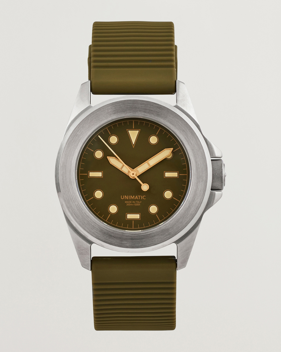 Mies | UNIMATIC Modello Quattro - Limited Watch Olive | UNIMATIC | Modello Quattro - Limited Watch Olive