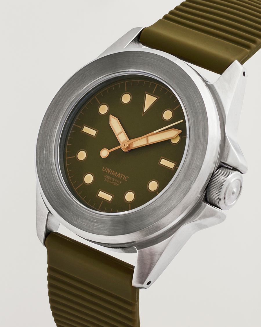 Mies | UNIMATIC Modello Quattro - Limited Watch Olive | UNIMATIC | Modello Quattro - Limited Watch Olive