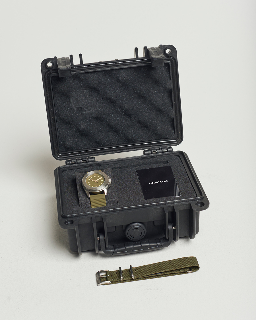 Mies | UNIMATIC Modello Quattro - Limited Watch Olive | UNIMATIC | Modello Quattro - Limited Watch Olive