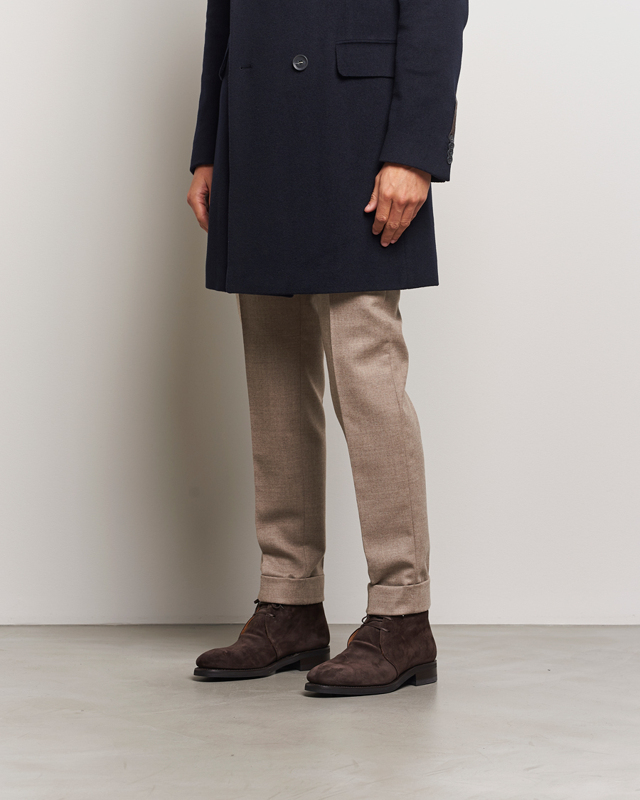 Mies | Oscar Jacobson Chukka Boots Chocolate Brown | Oscar Jacobson | Chukka Boots Chocolate Brown